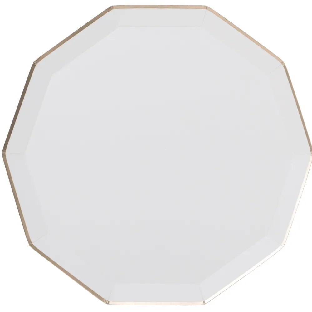Clearance Bonjour Fete Blanc White Signature Large Plates