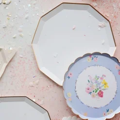 Clearance Bonjour Fete Blanc White Signature Large Plates