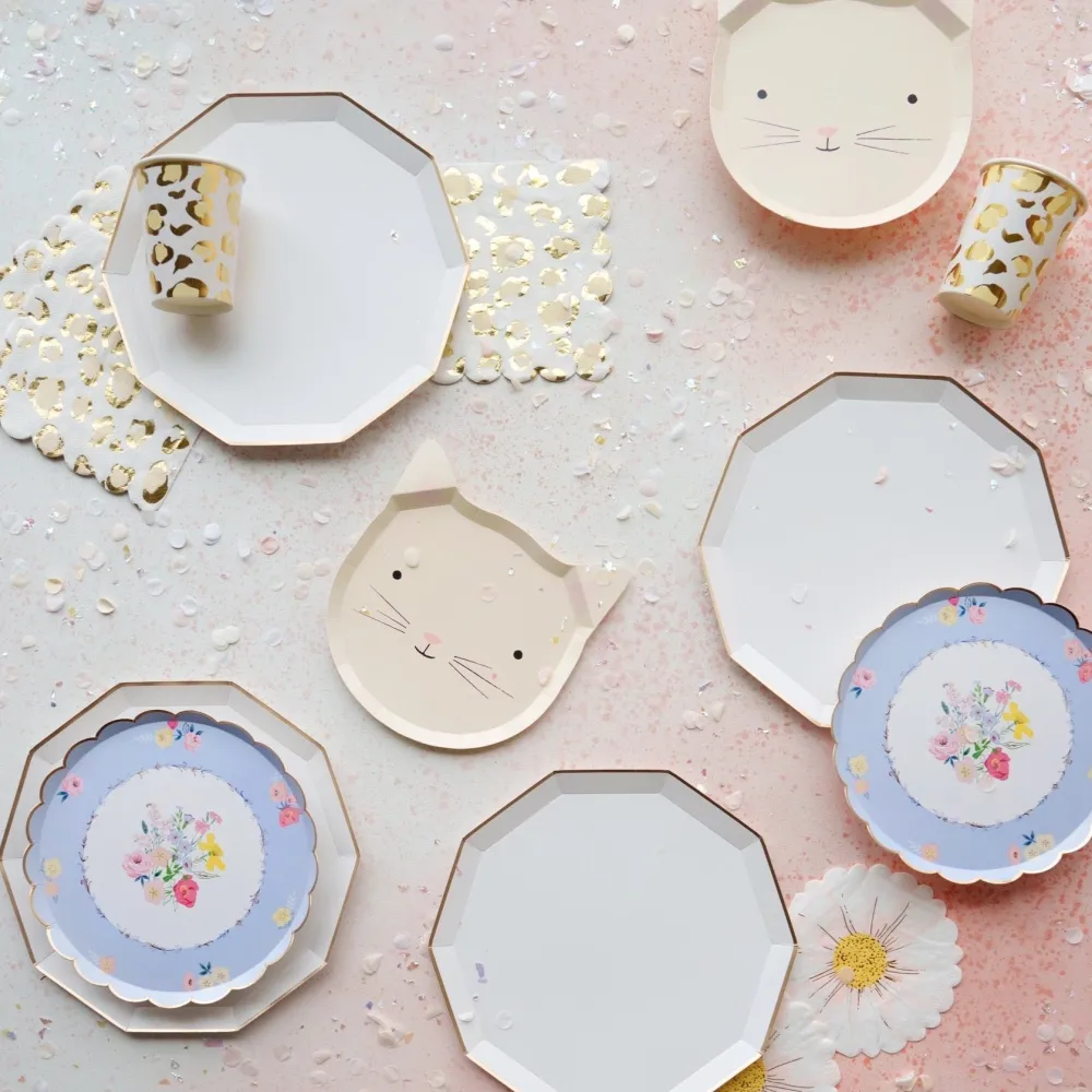 Clearance Bonjour Fete Blanc White Signature Large Plates