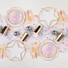 Best Bonjour Fete Blanc White Star Shaped Plates