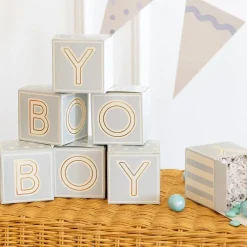 New My Mind’s Eye Blue Block Treat Box