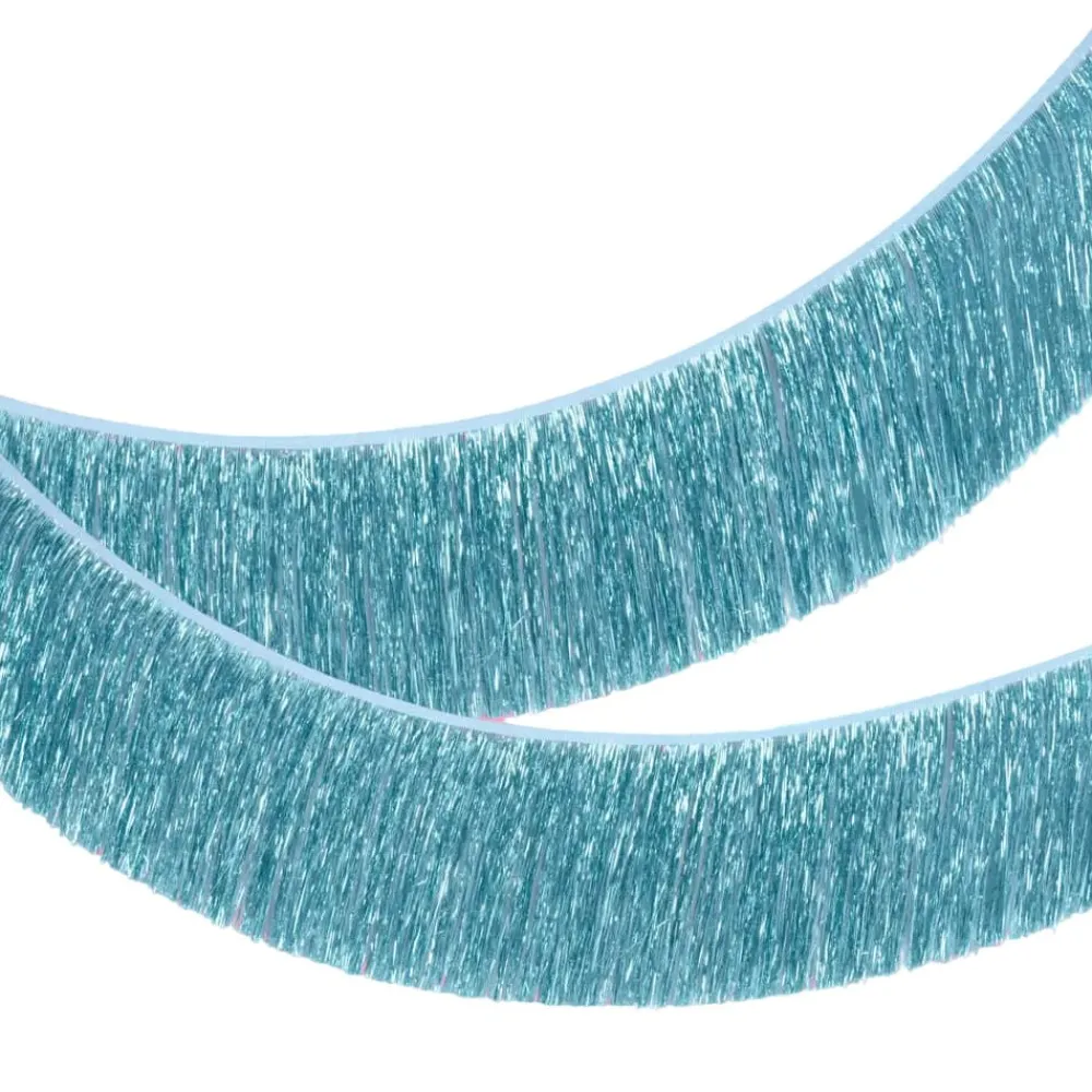 Best xo, Fetti Blue Fringe Foil Banner