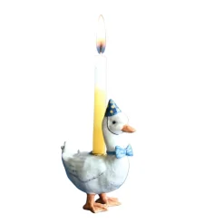Outlet Camp Hollow Blue Goose Birthday Candle Holder
