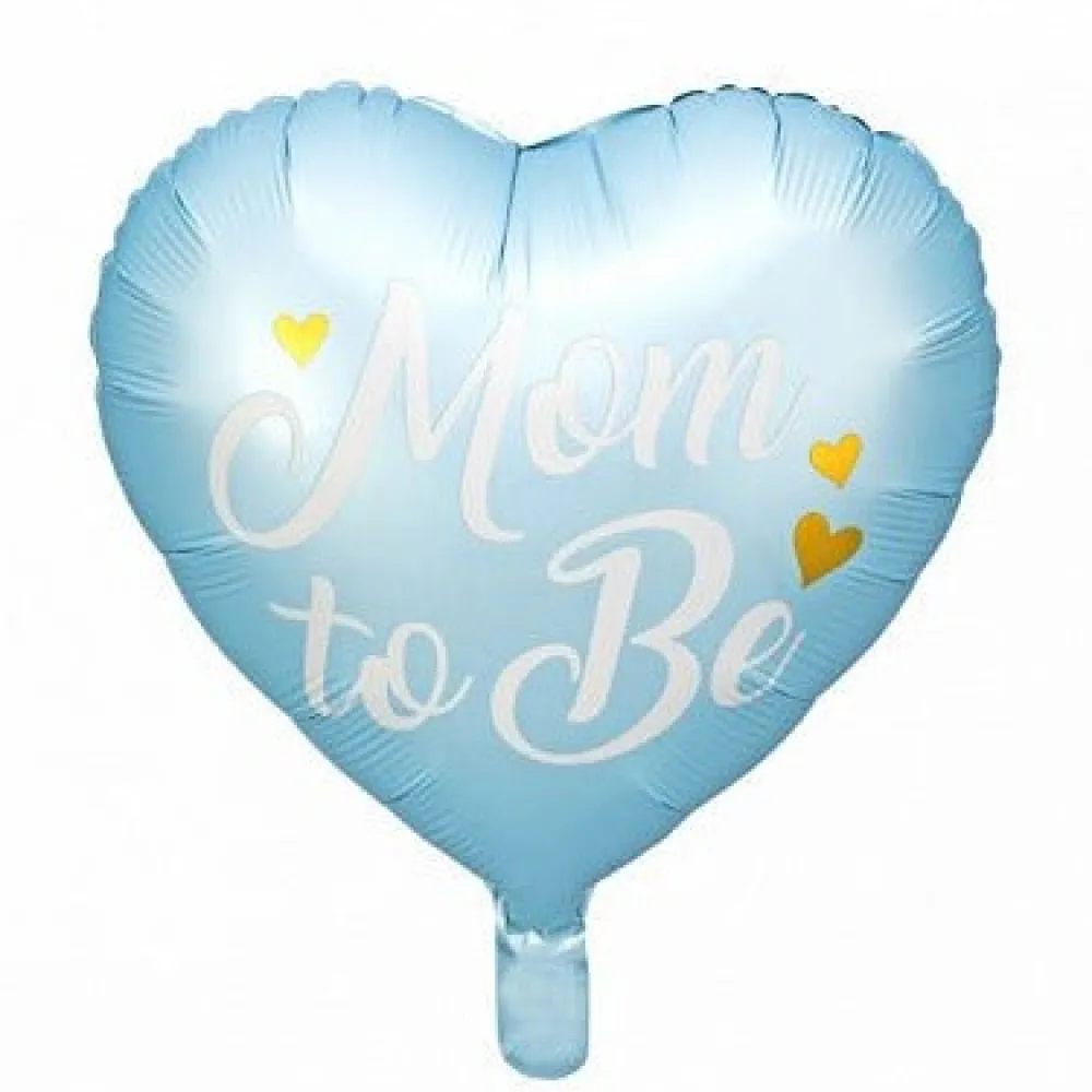 Clearance Party Deco Blue Mom to Be Balloon