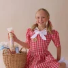 Clearance Party & Parlour Blue Plaid Jumbo Surprise Bon Bon