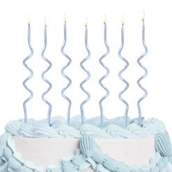 Sale xo, Fetti Blue Swirly Birthday Candles