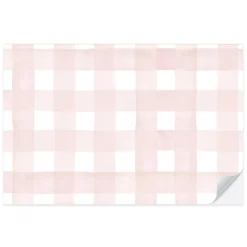 Outlet Cami Monet Blush Gingham Paper Placemats