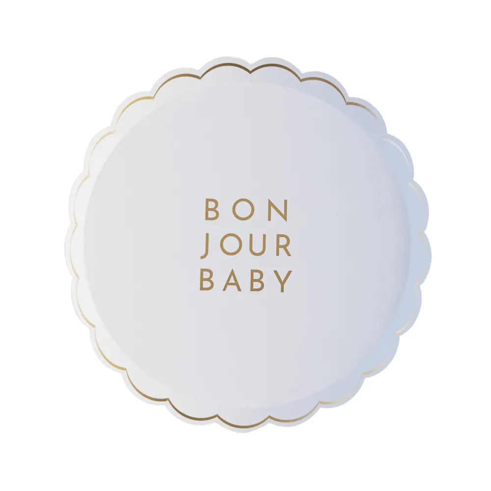 Outlet Bonjour Fete Bonjour Baby Blanc White Small Plates