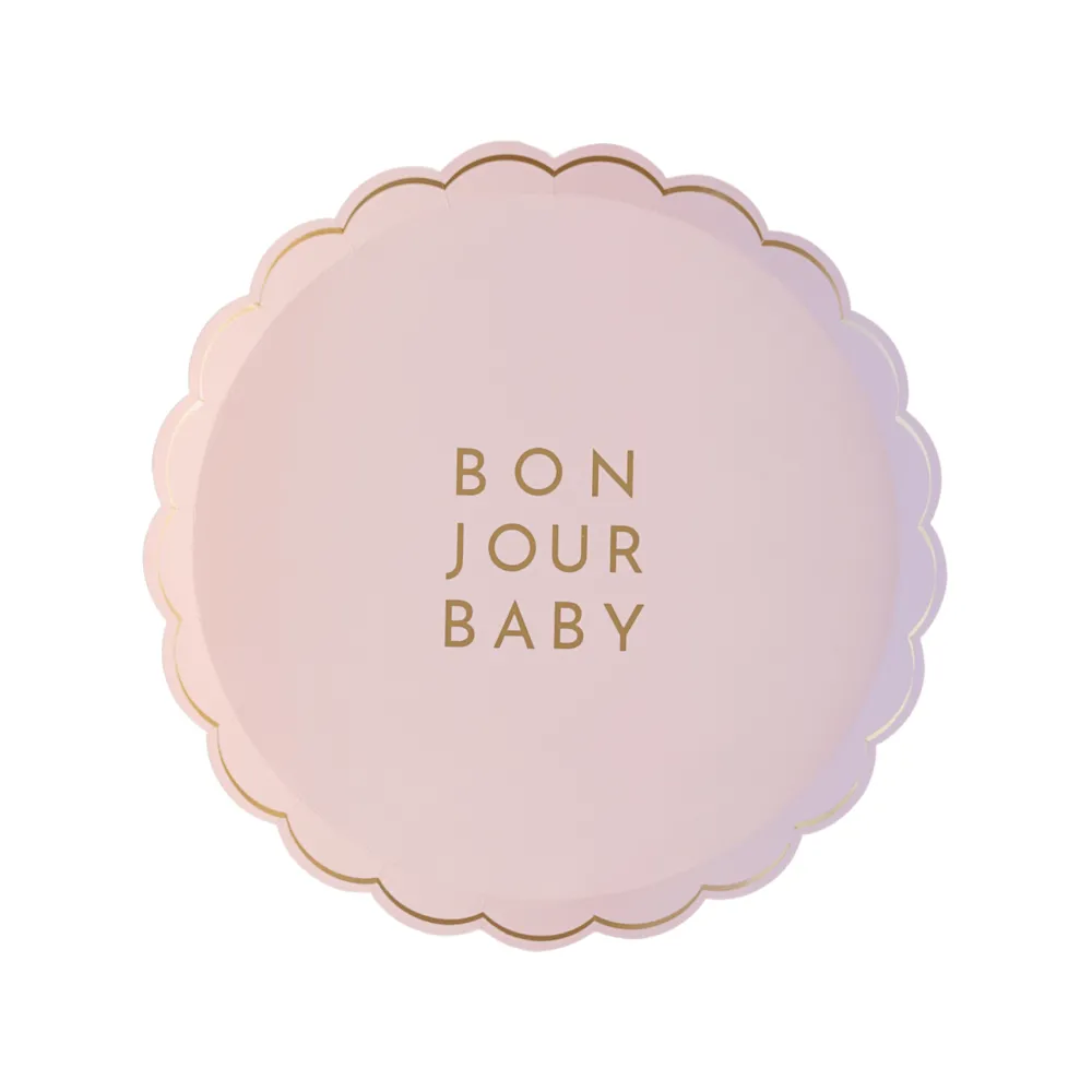 Hot Bonjour Fete Bonjour Baby Petal Pink Small Plates