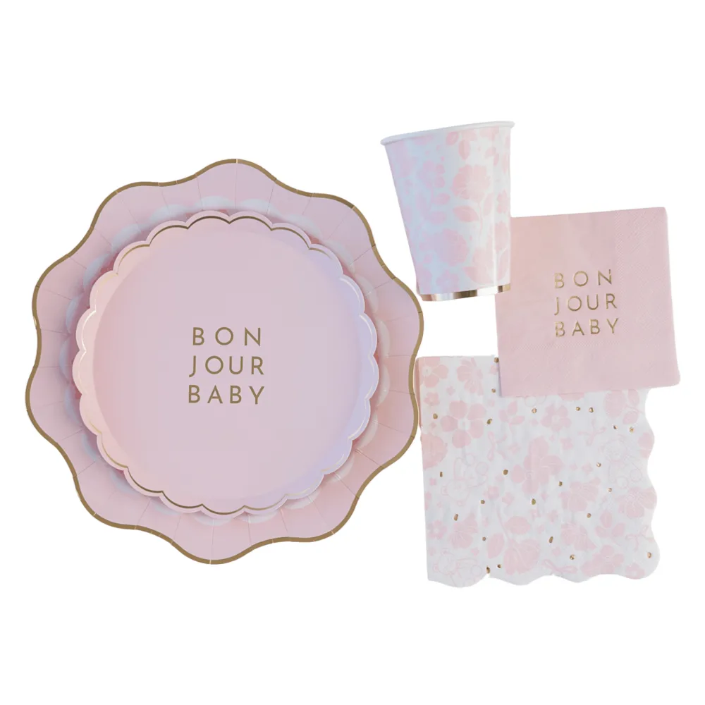 Hot Bonjour Fete Bonjour Baby Petal Pink Small Plates