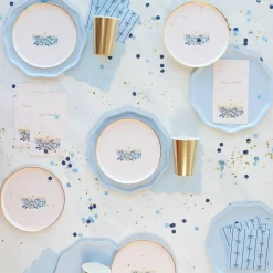 Clearance Bonjour Fete Bonjour Fête X One & Only Paper Happy Hanukkah Menorah Small Plates