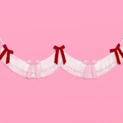 Online xo, Fetti Bow Fringe Banner