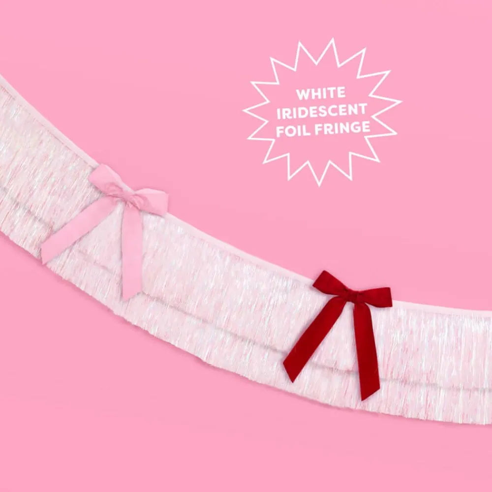 Online xo, Fetti Bow Fringe Banner