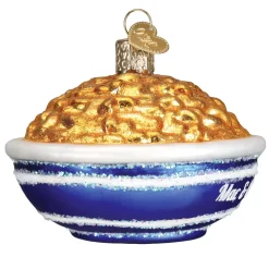 Outlet Old World Christmas Bowl Of Mac & Cheese Ornament