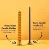 Online 54Celsius Brass Taper Candle Holder