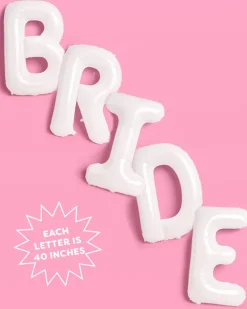 Best xo, Fetti Bride Foil Balloons - 40 Inch