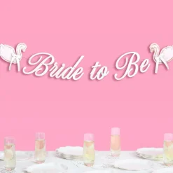 Clearance xo, Fetti Bride to Be Swan Banner