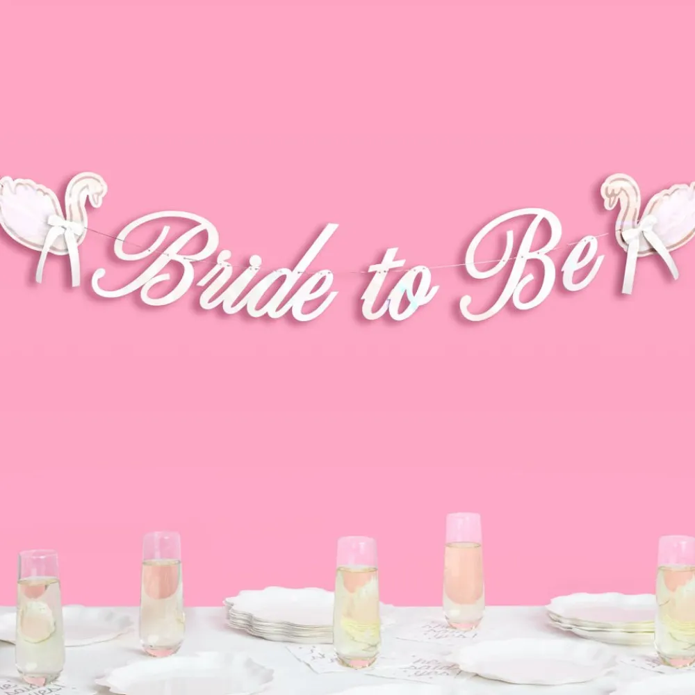 Clearance xo, Fetti Bride to Be Swan Banner