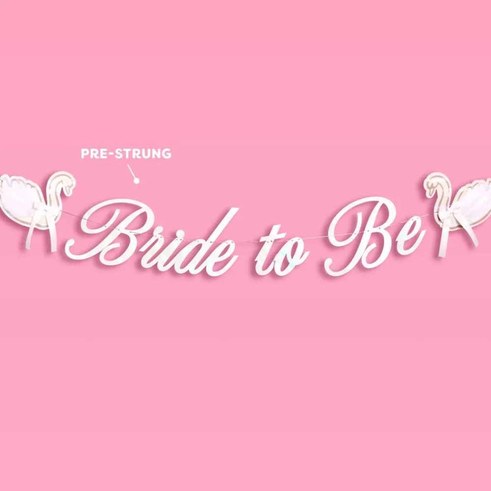 Clearance xo, Fetti Bride to Be Swan Banner