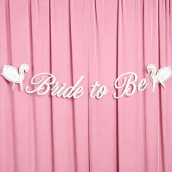 Clearance xo, Fetti Bride to Be Swan Banner