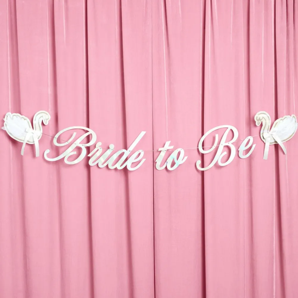 Clearance xo, Fetti Bride to Be Swan Banner