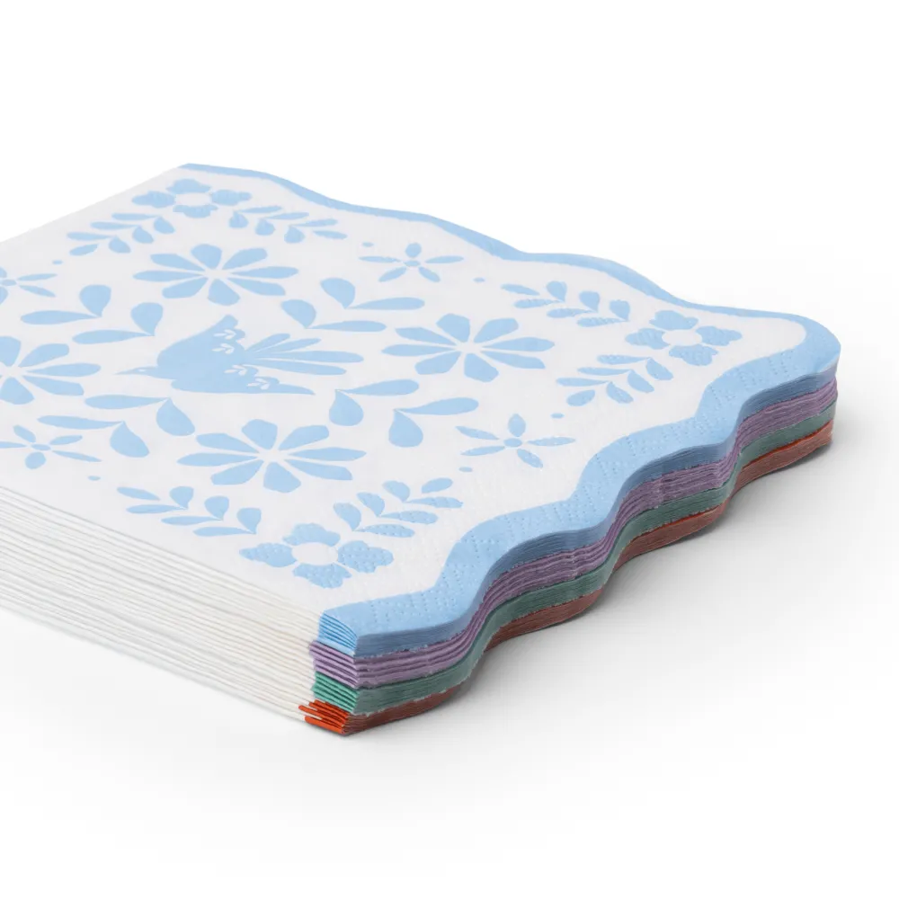 Sale Bonjour Fete Bright Fiesta Large Napkins