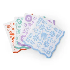 Sale Bonjour Fete Bright Fiesta Large Napkins