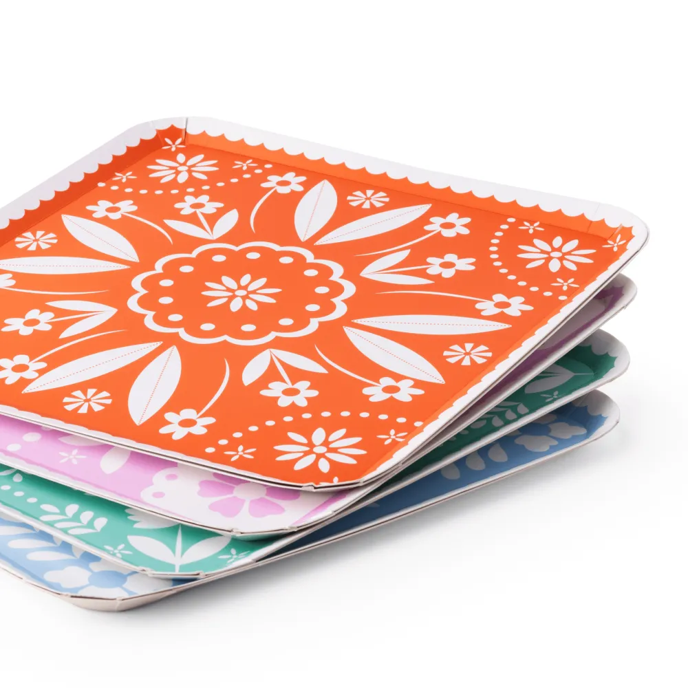 Hot Bonjour Fete Bright Fiesta Large Plates