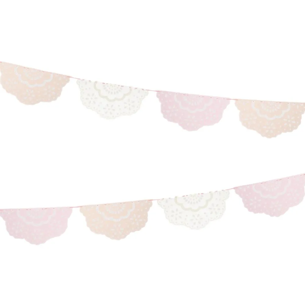 Online Meri Meri Broderie Anglaise Lace Multi Pennant Garland