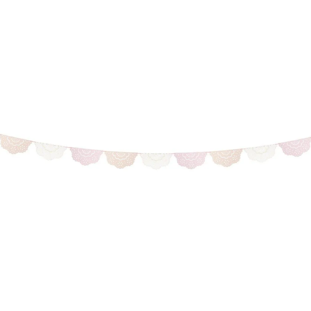Online Meri Meri Broderie Anglaise Lace Multi Pennant Garland
