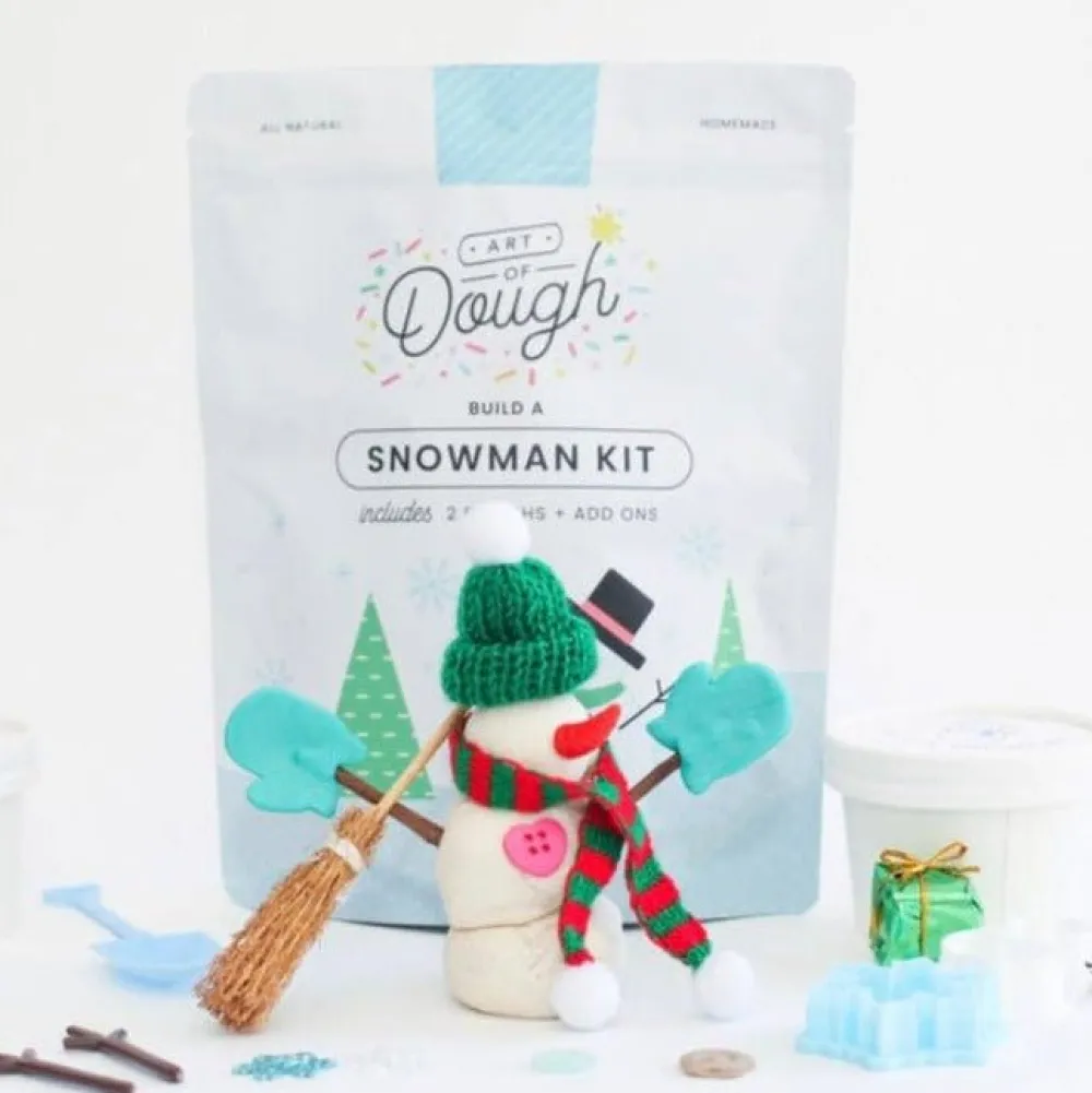 Clearance Art of Dough Build a Snowman Playdough Kit