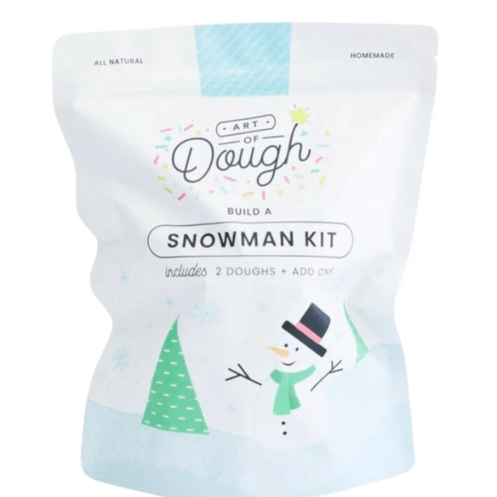 Clearance Art of Dough Build a Snowman Playdough Kit