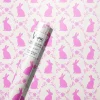 Clearance Vivie and Ash Bunny Meadow Pink Wrapping Paper Roll