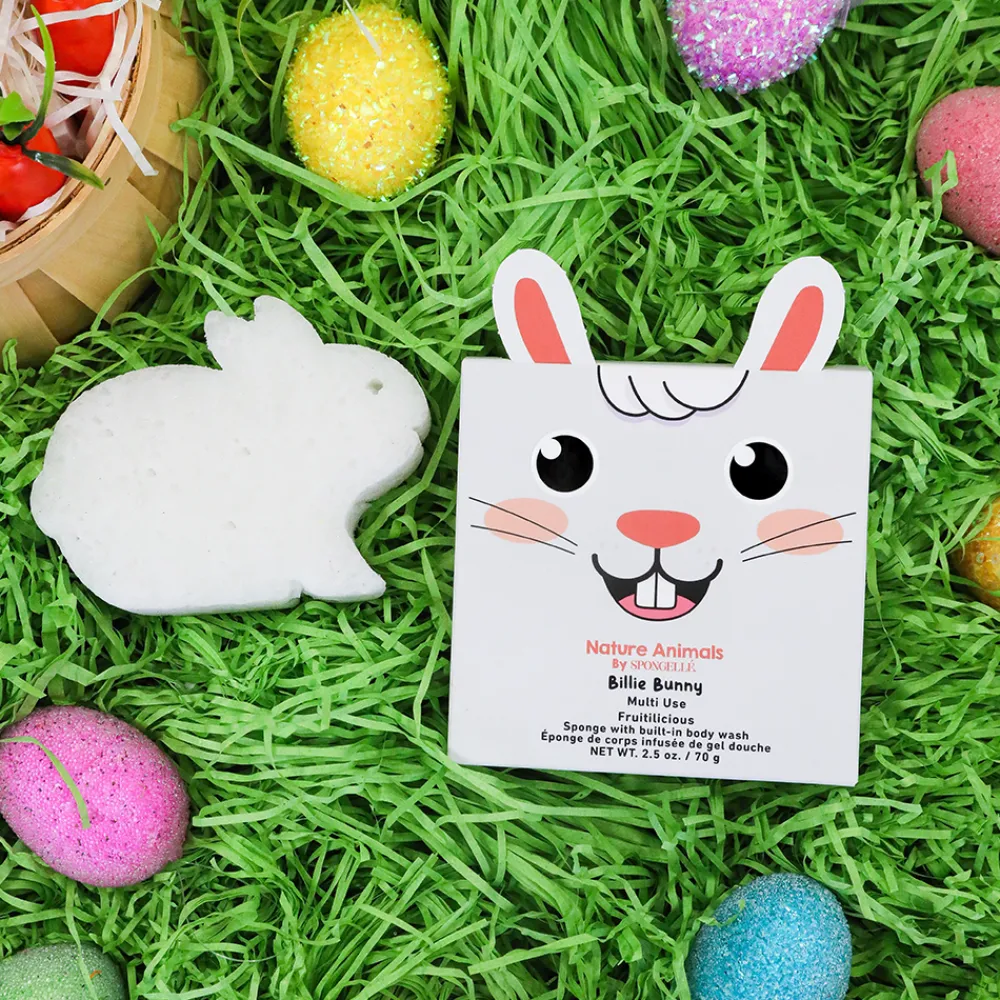 Spongellé Bunny Rabbit Shower Buffer Sponge