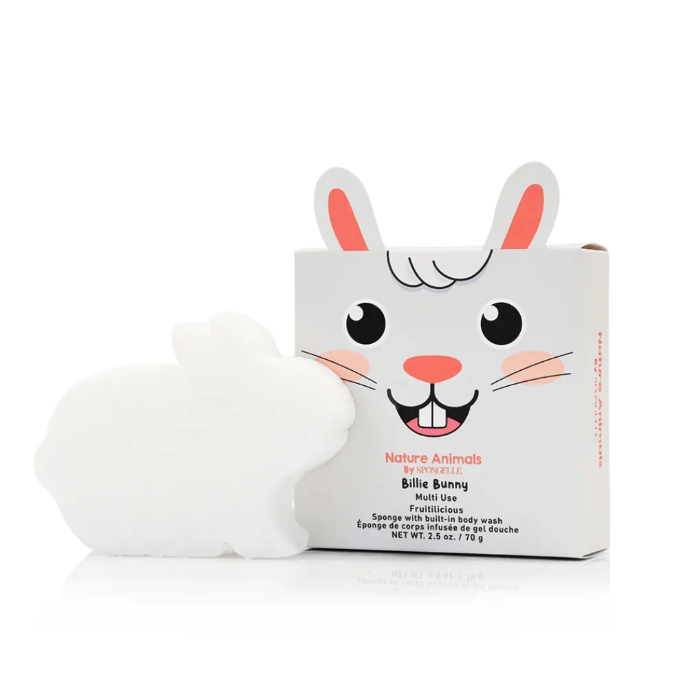 Spongellé Bunny Rabbit Shower Buffer Sponge