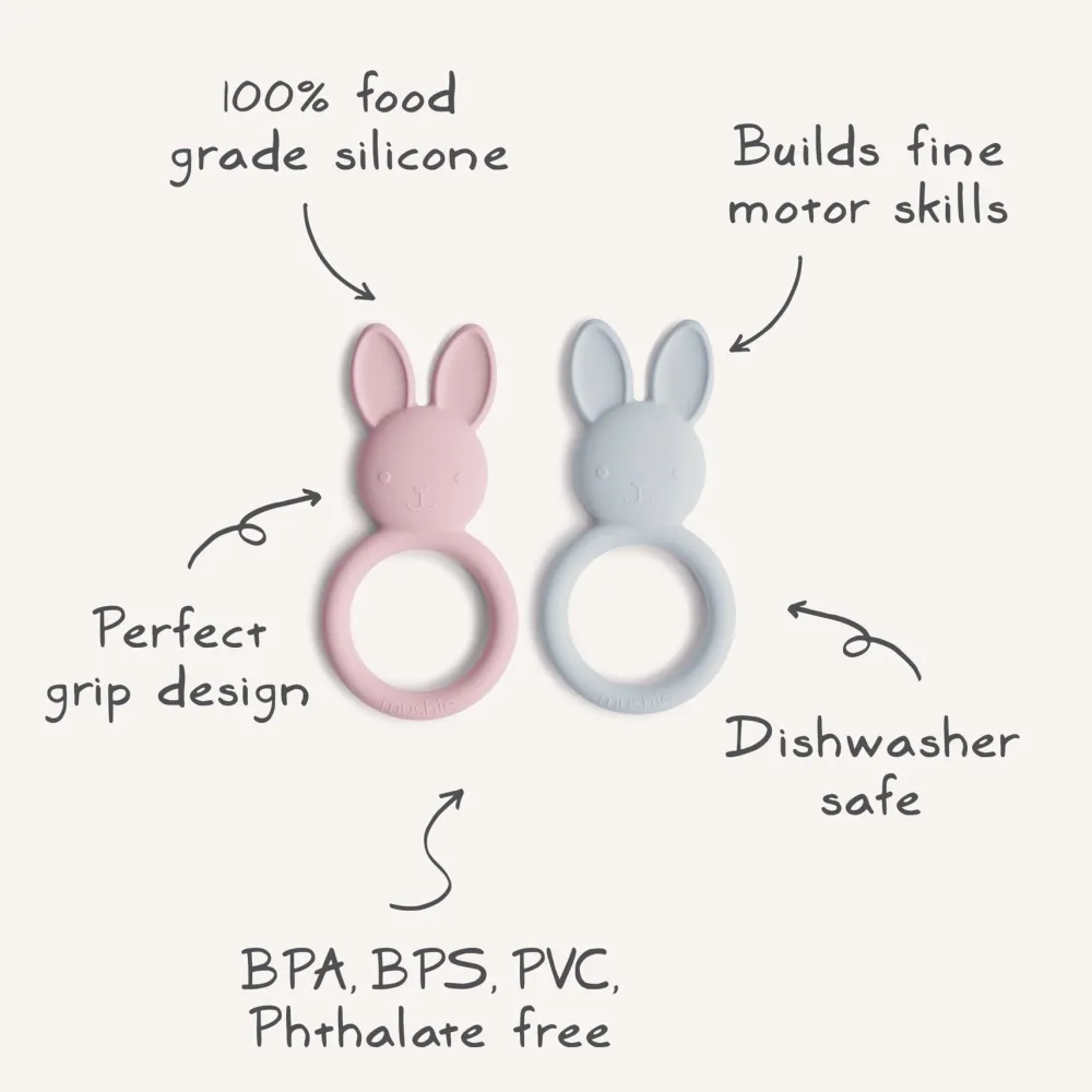 Mushie Bunny Teether