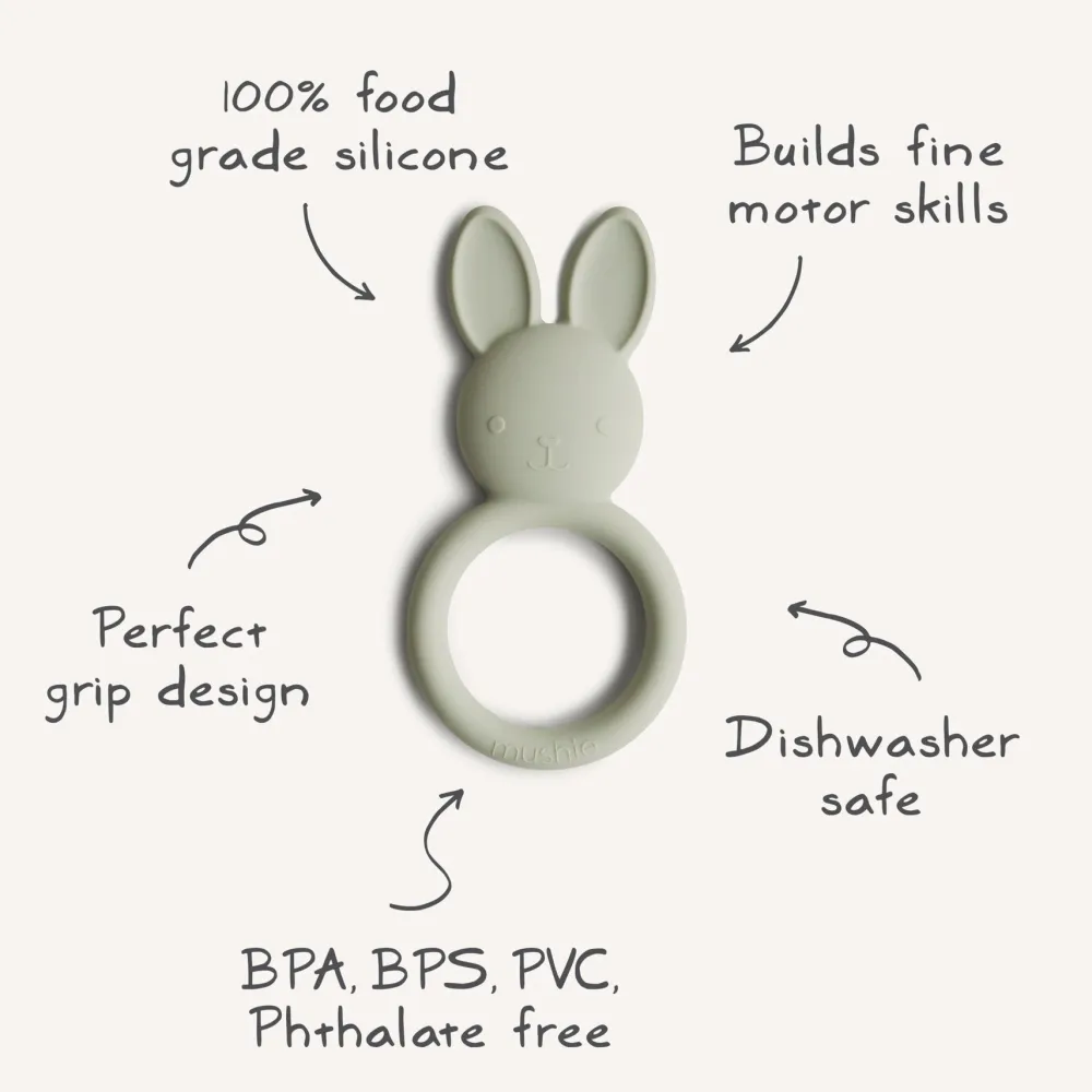 Mushie Bunny Teether