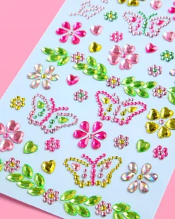 Discount xo, Fetti Butterfly Face Gems - Pastel Gem Set