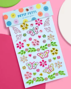 Discount xo, Fetti Butterfly Face Gems - Pastel Gem Set