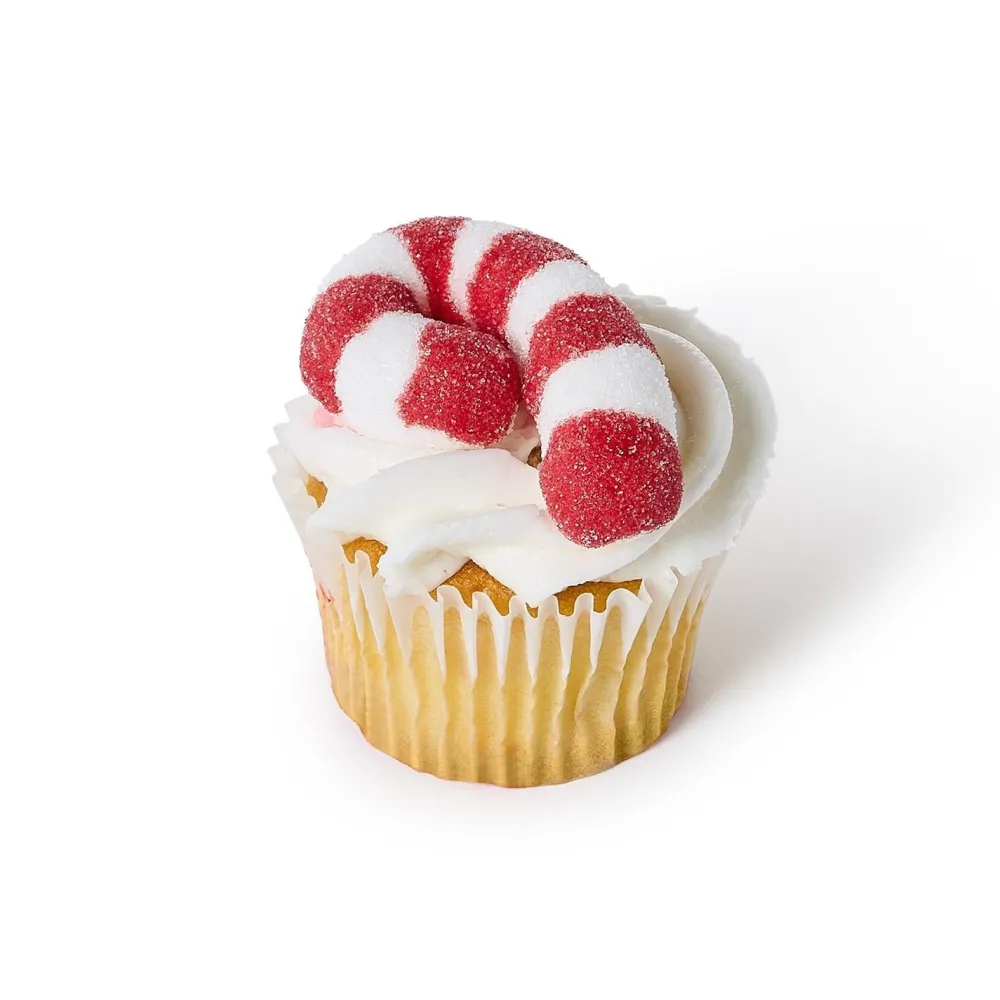 Two's Company Candy Cane Marshmallows in Gift Bag