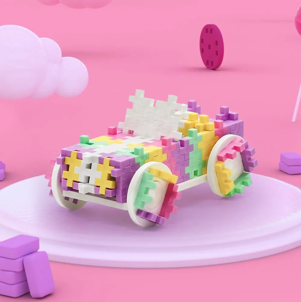 Clearance Plus-Plus USA Candy Car Plus Plus Puzzle Toy