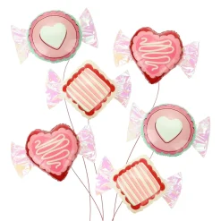 Best Packed Party Candy Heart Balloons (6 ct)