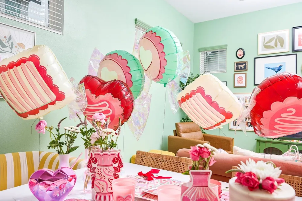 Best Packed Party Candy Heart Balloons (6 ct)