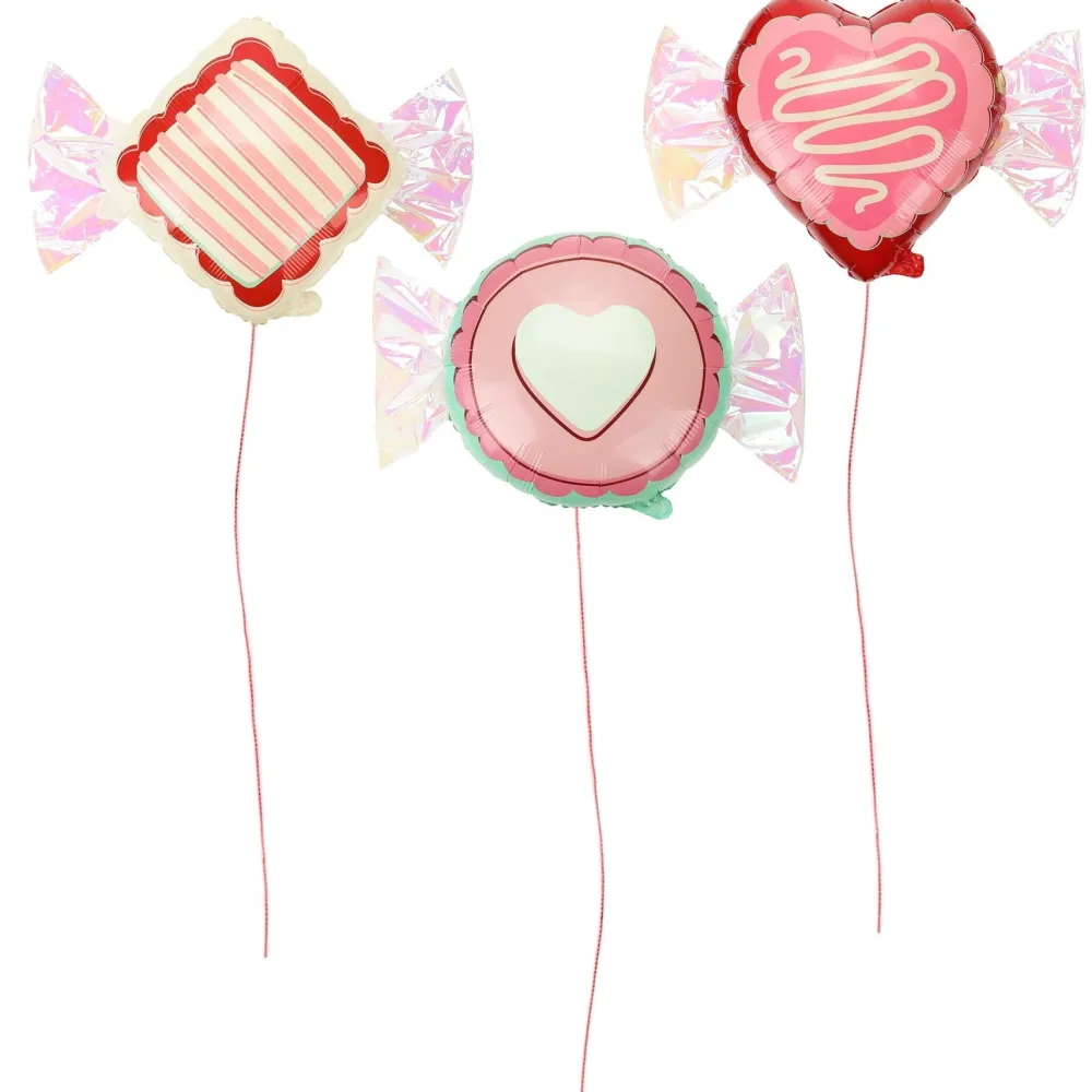 Best Packed Party Candy Heart Balloons (6 ct)