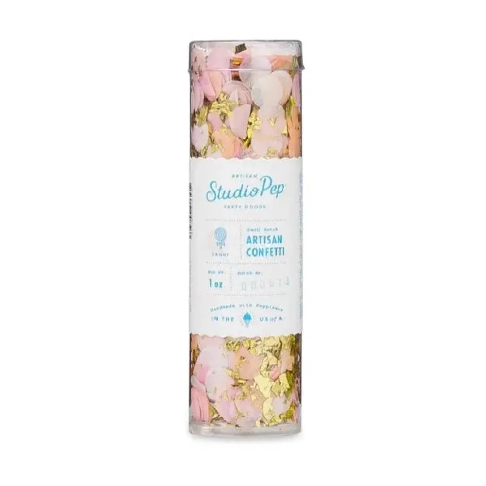 Best Studio Pep Candy Pink & Peach Confetti