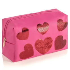 Discount Shiraleah Retail Cara Sequin Hearts Zip Pouch