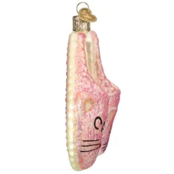 Discount Old World Christmas Cat Lady Slippers Ornament