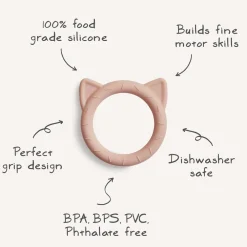 Discount Mushie Cat Teether