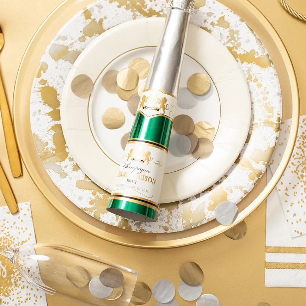 Hot Caspari Champagne Bottle Celebration Crackers