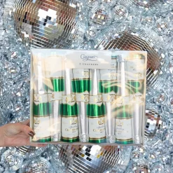 Hot Caspari Champagne Bottle Celebration Crackers